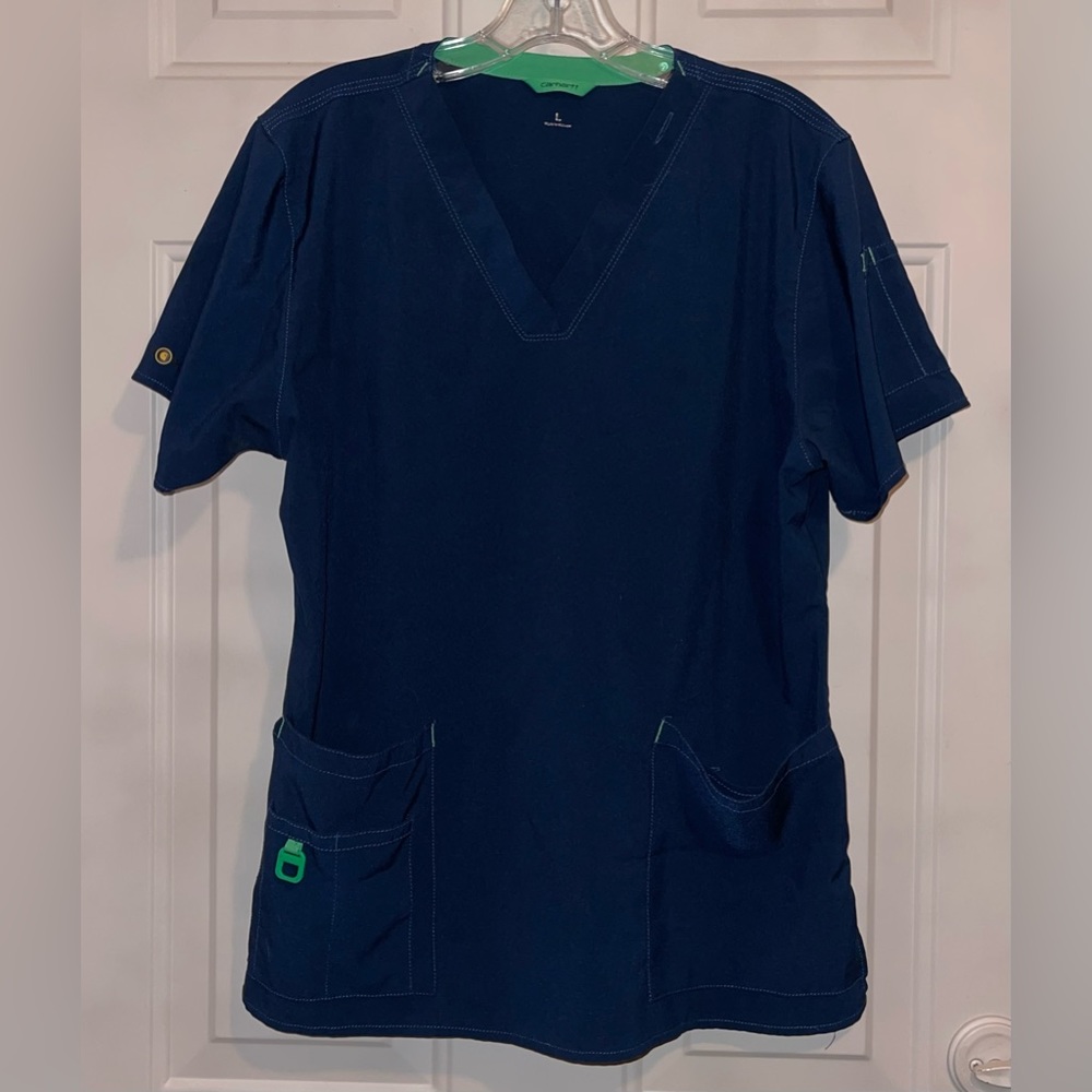 Carhartt scrub set Size Large Navy/green